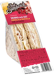 Sandwich Ost & skinka