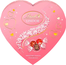 Chokladask Lindor Pink Heart