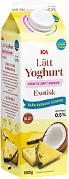 Lättyoghurt Exotisk slät 0,5%