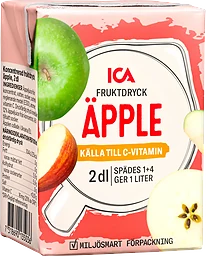 Måltidsdryck Äpple