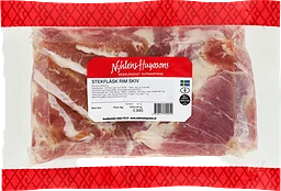 Stekfläsk rimmat skivat