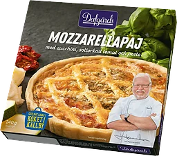 Mozzarellapaj Dafgårds
