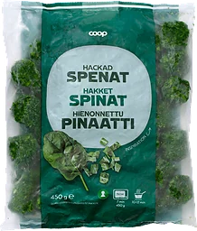 Spenat Hackad