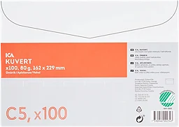 Kuvert Vit C5 100-p