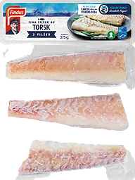 Torskfiléer Fina 3-pack