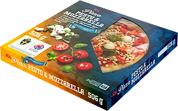 Pizza Färsk Pesto mozzarella