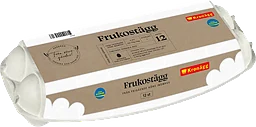 Frukostägg Frigående inomhus L 12-p