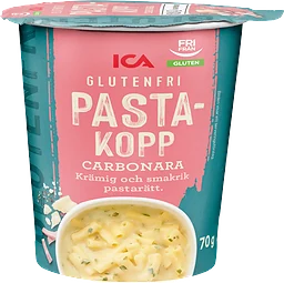 Pastakopp Carbonara Glutenfri