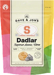 S-märke Supersur Ananas Citr Dadlar