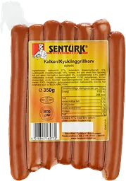Grillkorv Kalkon/Kyckling