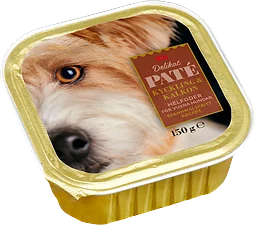Hundmat kyckling & kalkon i paté
