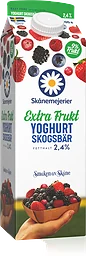 Skogsbär Yoghurt Extra Frukt 2,4%