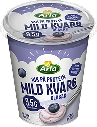 Kvarg Mild Blåbär Laktosfri 0.2% ®