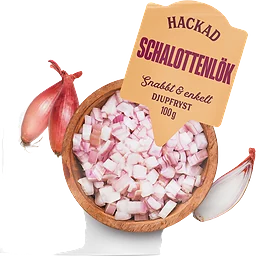 Schallotenlök Hackad Fryst