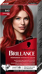842 Cashmere red Hårfärg 1-p Brilliance Schwarzkopf