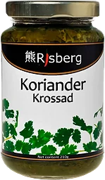 Korianderblad Krossade