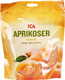 Aprikoser Torkade
