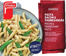 Pasta Bacon & parmesansås