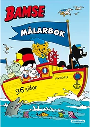 Målarbok Bamse