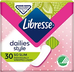 Trosskydd Daily Fresh So Slim 30-p