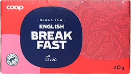 Svart te English breakfast 20-pack