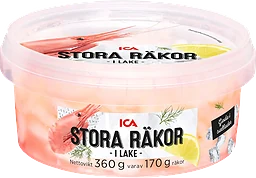 Räkor Stora i Lake