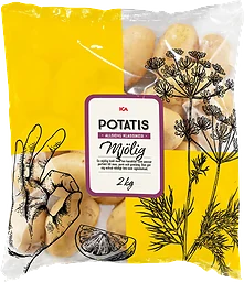 Potatis Mjölig Klass 1