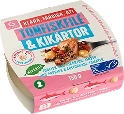 Tonfiskfilé & Kikärtor Linser Röd Paprika