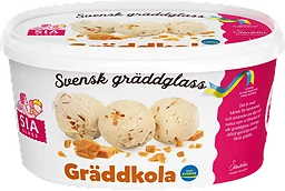 Glass Gräddkola