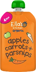 Puré Ekologisk Morot/äppl/pals Från 4 Månader