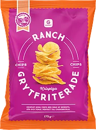 Ranch Chips Grytfriterad