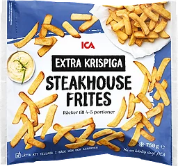 Extra krispiga steakhouse frites