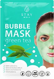 Ansiktsmask Bubble Mask Green Tea 1-p