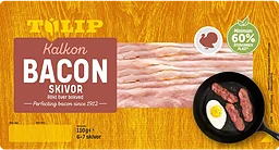 Kalkonbacon Skivad