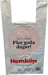 Plastkasse Vit