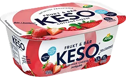 Cottage Cheese Frukt & Bär Jordgubb Laktosfri 1,3%