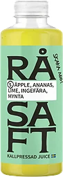Äpple, ananas, lime, ingefära & mynta