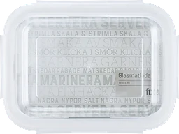 Matlåda 1000ml Glas