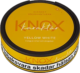 Yellow White Vit Portionssnus