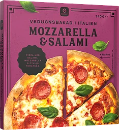 Salami Pizza Fryst
