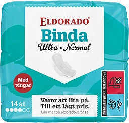 Ultra Normal med Vingar Bindor