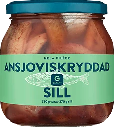 Ansjoviskrydda Sill