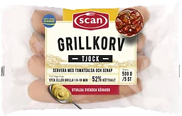 Grillkorv Tjock