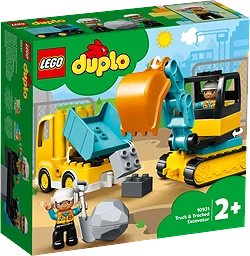 Duplo Lastbil och Grävmaskin 10931