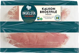 Kalkonbröstfilé mörad