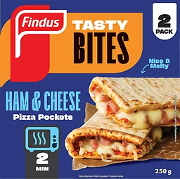 Pizza pockets Ham & cheese