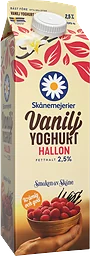 Hallon Vaniljyoghurt