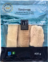 Torskrygg Atlanten MSC Fryst