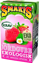 Fruktdryck Jordgubb Eko