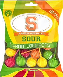 Sour Fruit Lollipops